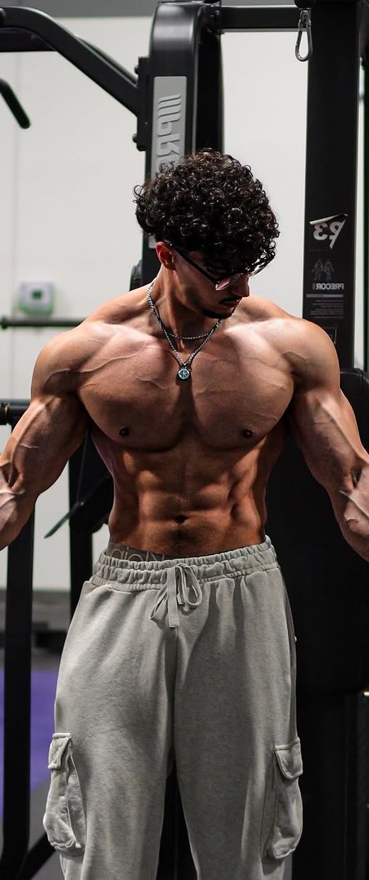 Hussein in the gym now